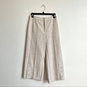 Wide Leg Cream Pants NWT